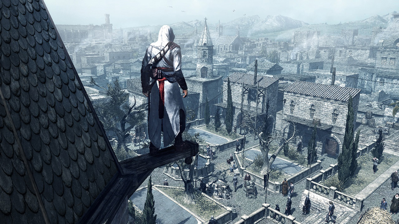 Assassin s creed начало. Ассасин Крид 1. Башни города ассасин Крид 2. Ассасин Крид 2007. Assassins Creed 1 Дамаск.