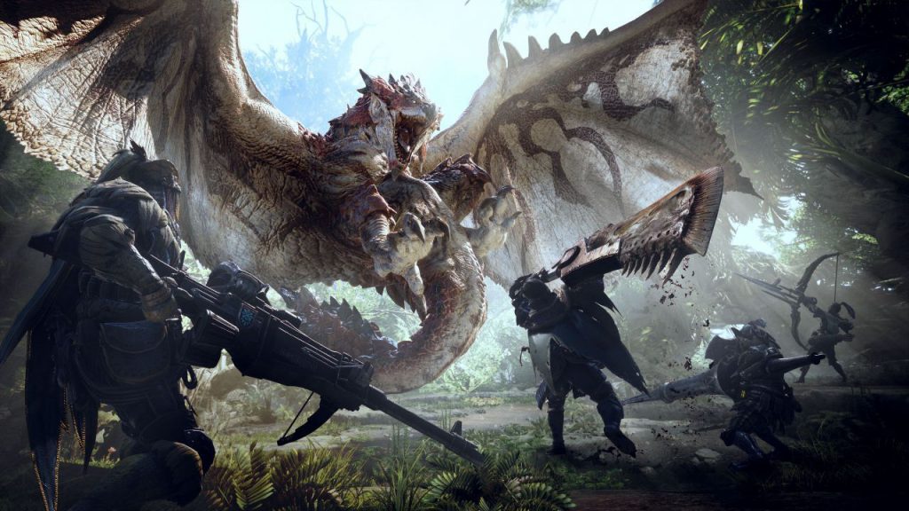 Most Anticipated Video Games of 2018, monster hunter worlds, new games, 2018 games, 2018 game releases, gigamax, gigamax games