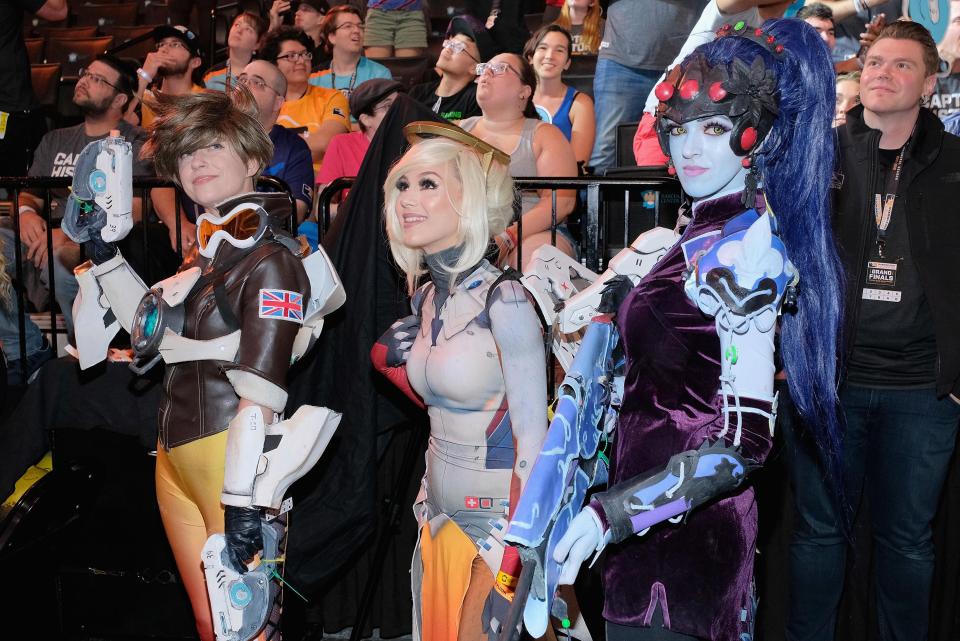 cosplay, overwatch league finals, overwatch league finals, cosplay barclays center, ny cosplay, gigamax games, gigamax video game coverage, gigamax, gigamax cosplay
