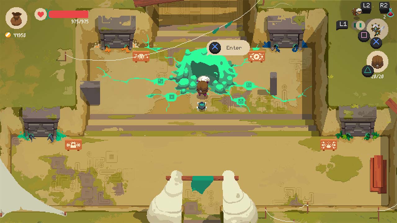 moonlighter dlc dungeon entrance 