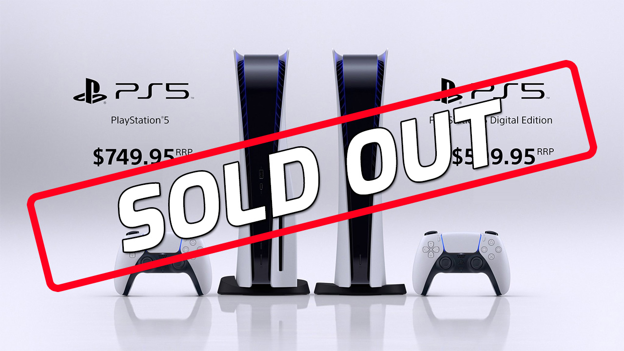 sold out ps5